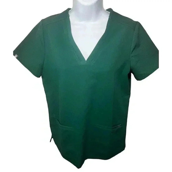 FIGS Casma Three Pocket Scrub Top Womens XS Set Of 3 - Picture 9 of 14